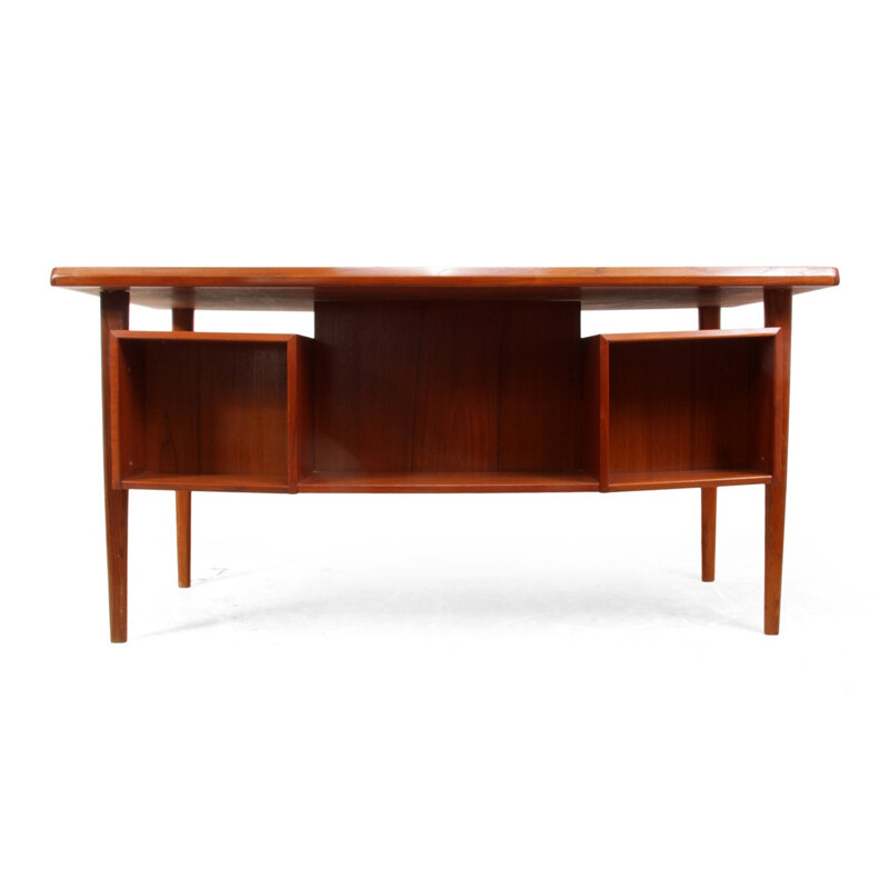 Vintage Danish Desk in Teak - 1960s