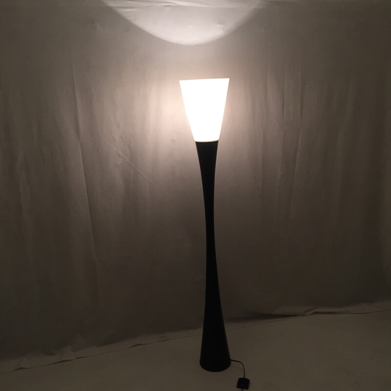 Black floor lamp "Diabolo", Joseph André MOTTE - 1960s