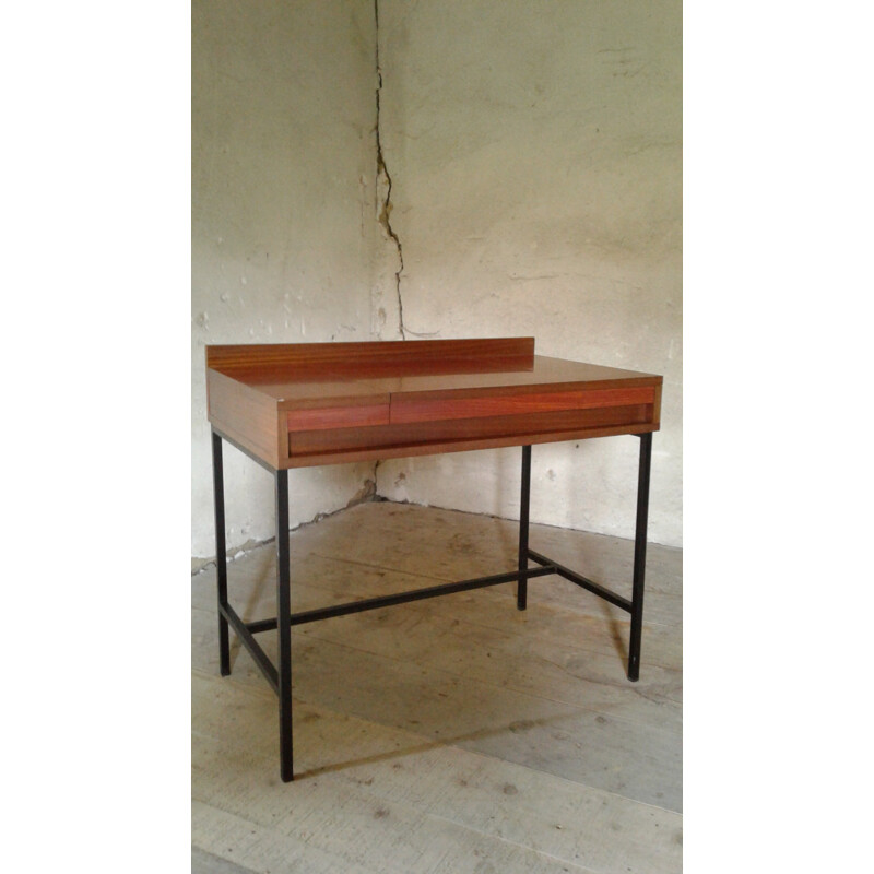 Vintage dressing table in wood - 1950s