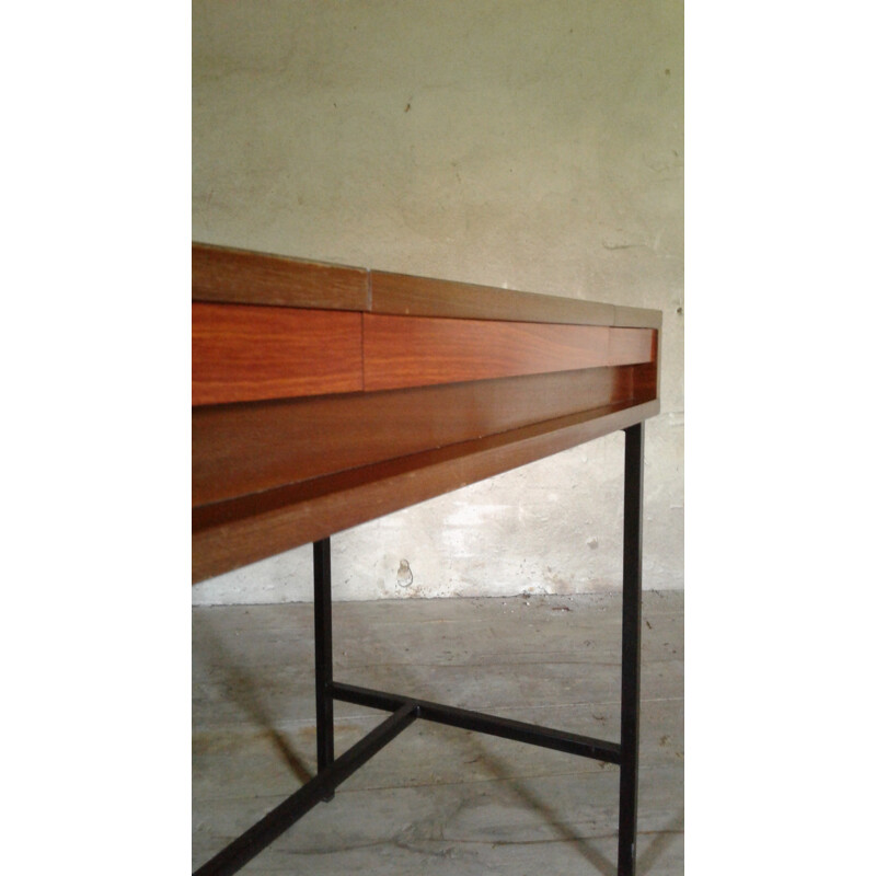 Vintage dressing table in wood - 1950s