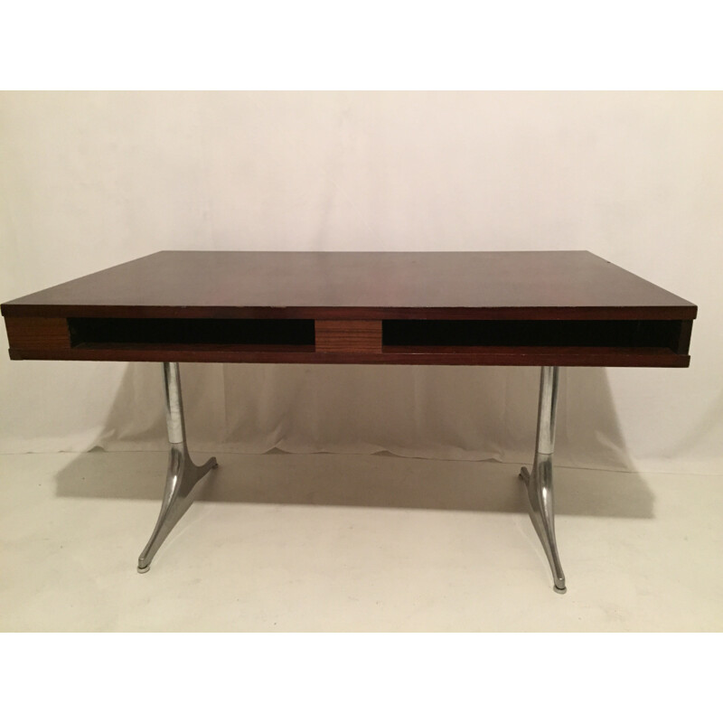 Desk in rosewodd, George NELSON - 1970s