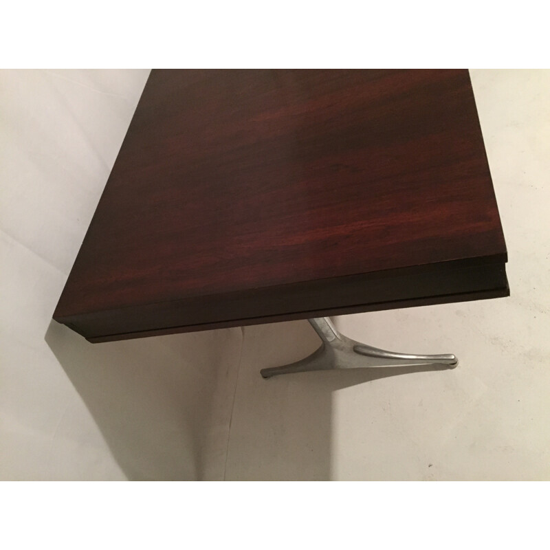 Desk in rosewodd, George NELSON - 1970s