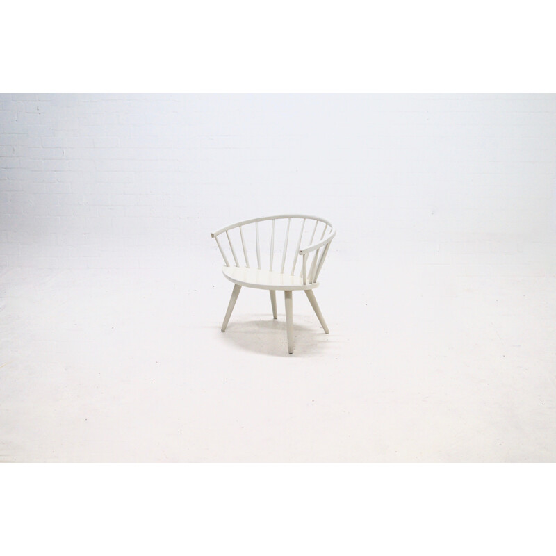 Mid-Century Arka Chair by Yngve Ekstrom for Stolfabriks AB - 1950s