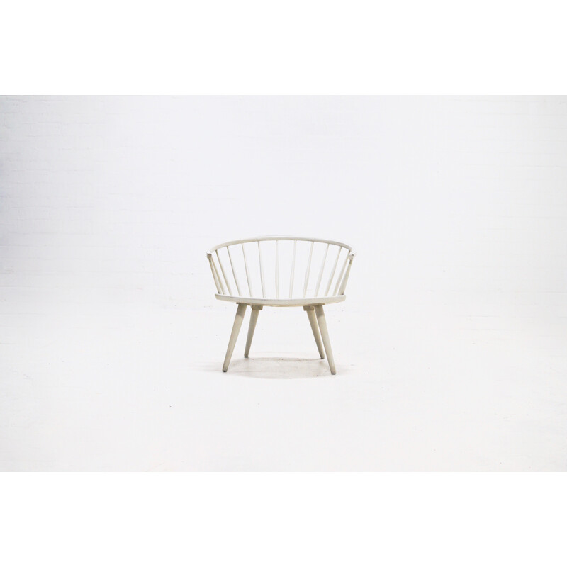 Mid-Century Arka Chair by Yngve Ekstrom for Stolfabriks AB - 1950s