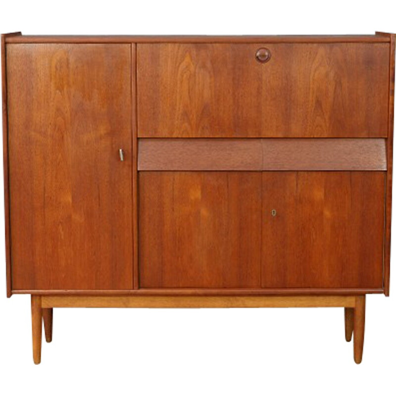 Mid Century Dutch Teak lowboard Dining Cabinet - 1960s