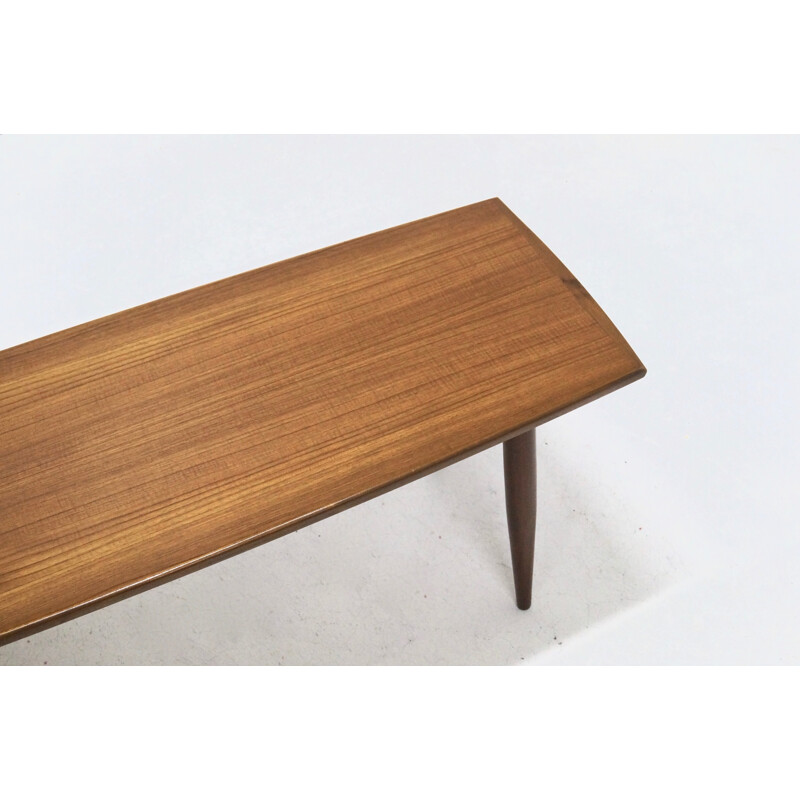 Mid-Century Large Teak Coffee Table Danish Design - 1960s