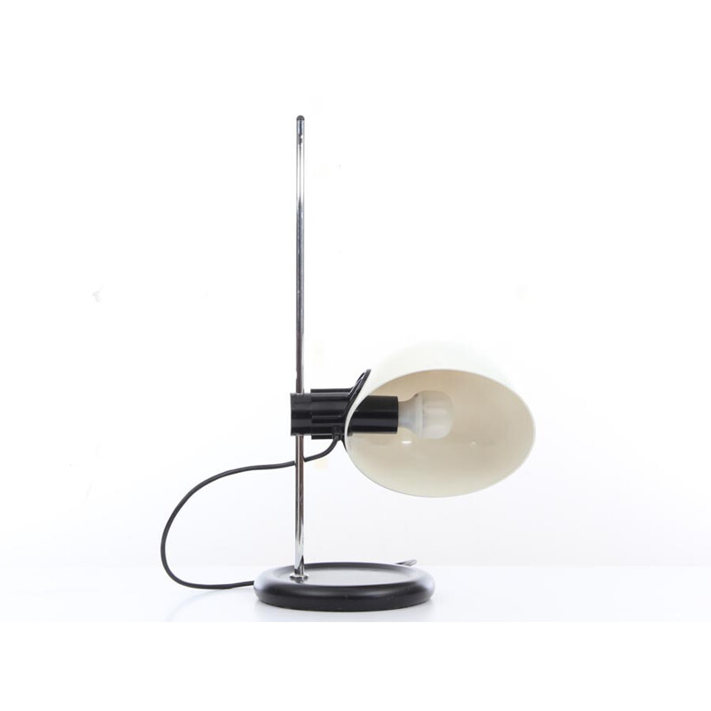 Harvey Guzzini vintage Italian height adjustable desk lamp, 1960