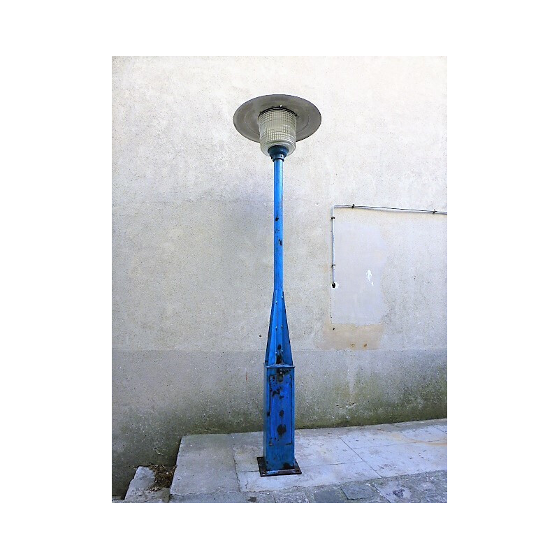 Holophane industrial mid-century floor lamp - 1954