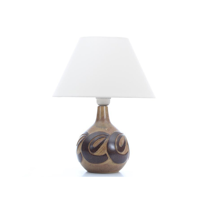 Scandinavian ceramic lamp by Marianne Starck for Micchael Andersen and Son - 1970s