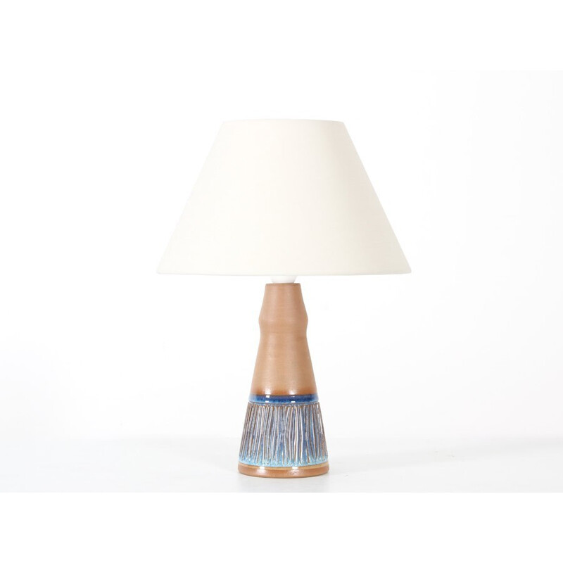 Lampe scandinave vintage en céramique - 1970