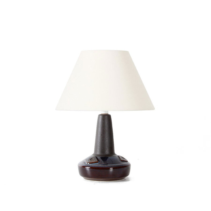 Scandinavische vintage keramische lamp van Einar Johansen, 1960