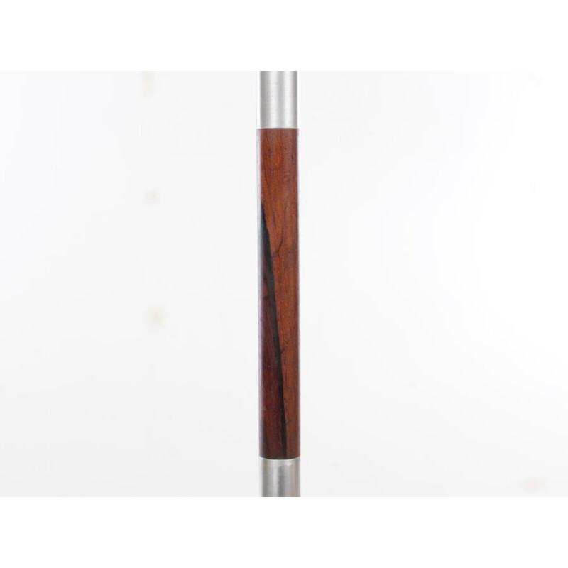 Scandinavian Floor lamp made of Rio rosewood and aluminium - 1970s