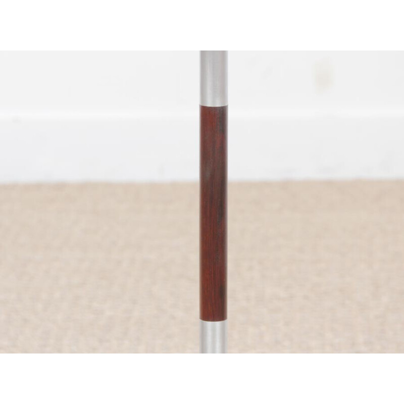 Scandinavian Floor lamp made of Rio rosewood and aluminium - 1970s