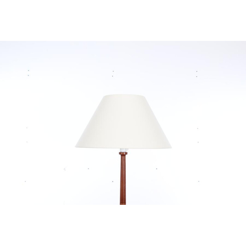 Vintage Scandinavian Teak Floor Lamp - 1970s