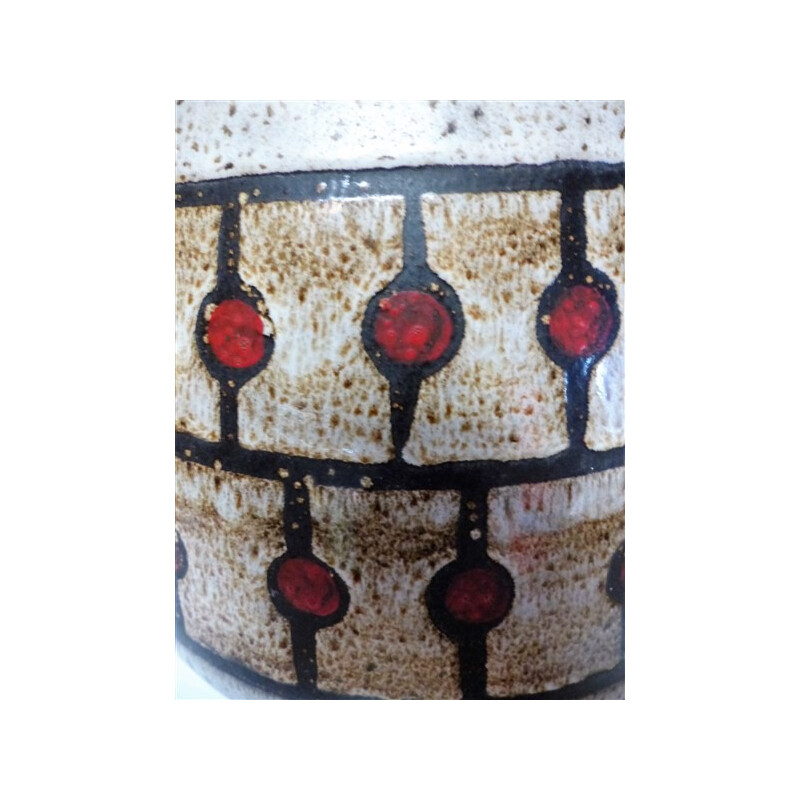Vaso de Lava Gorda Vintage para Jasba Keramik - 1960