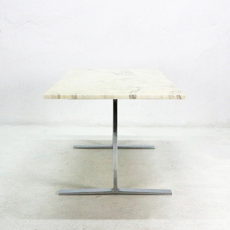 Table basse vintage en marbre - 1970