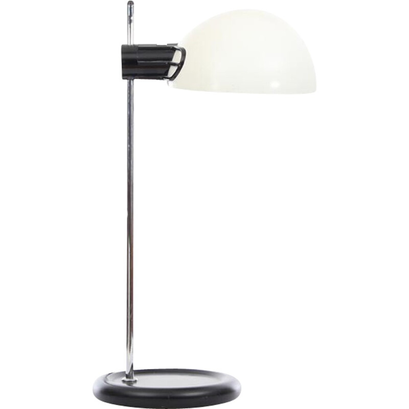 Harvey Guzzini vintage Italian height adjustable desk lamp, 1960