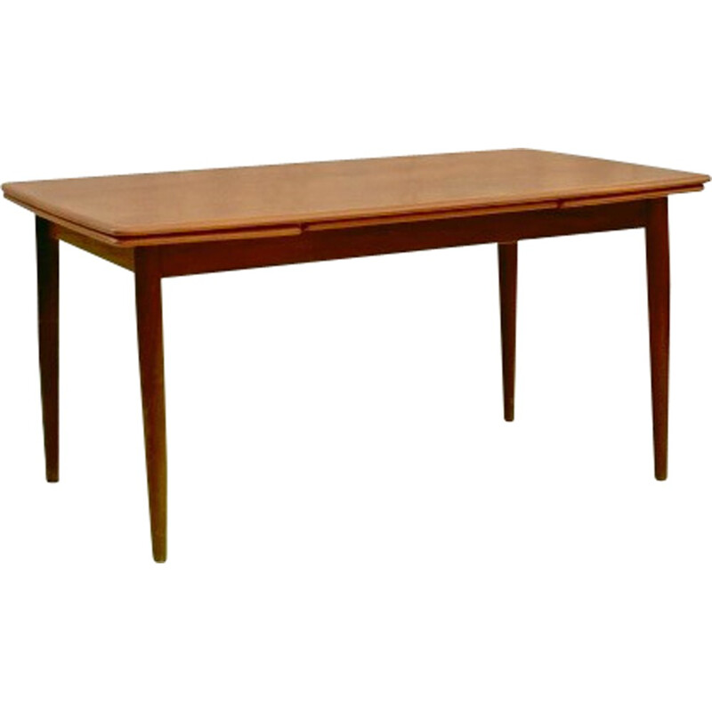 Vintage Danish dining table in teak - 1960s