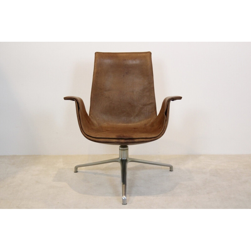 FK 6727 Swivel Chair by Fabricius & Kastholm for Alfred Kill - 1960s