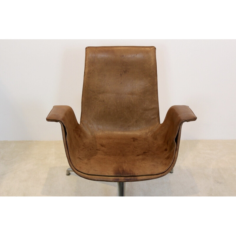 FK 6727 Swivel Chair by Fabricius & Kastholm for Alfred Kill - 1960s