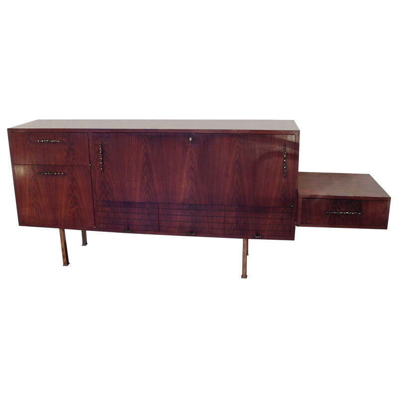 Modernistic rosewood sideboard - 1950s