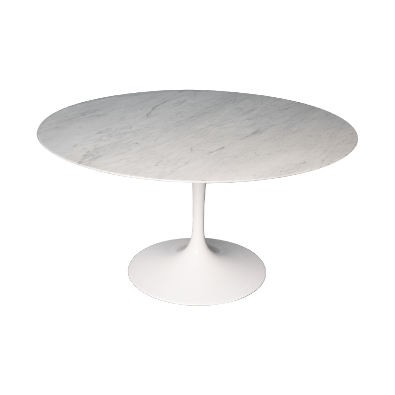 Round vintage Coffee Table by Saarinen pour Knoll - 1970s