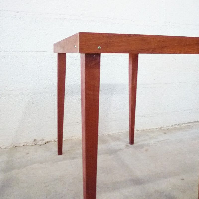 Side table with tapered legs - 1960s