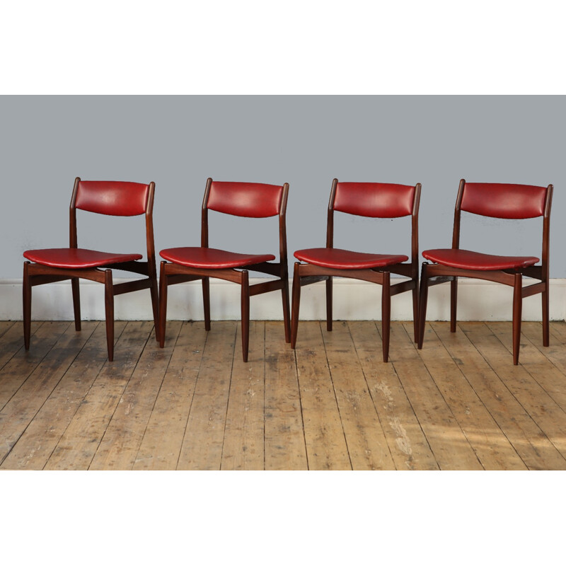 Set of 4 Mid Century Dining Chairs - 1950s