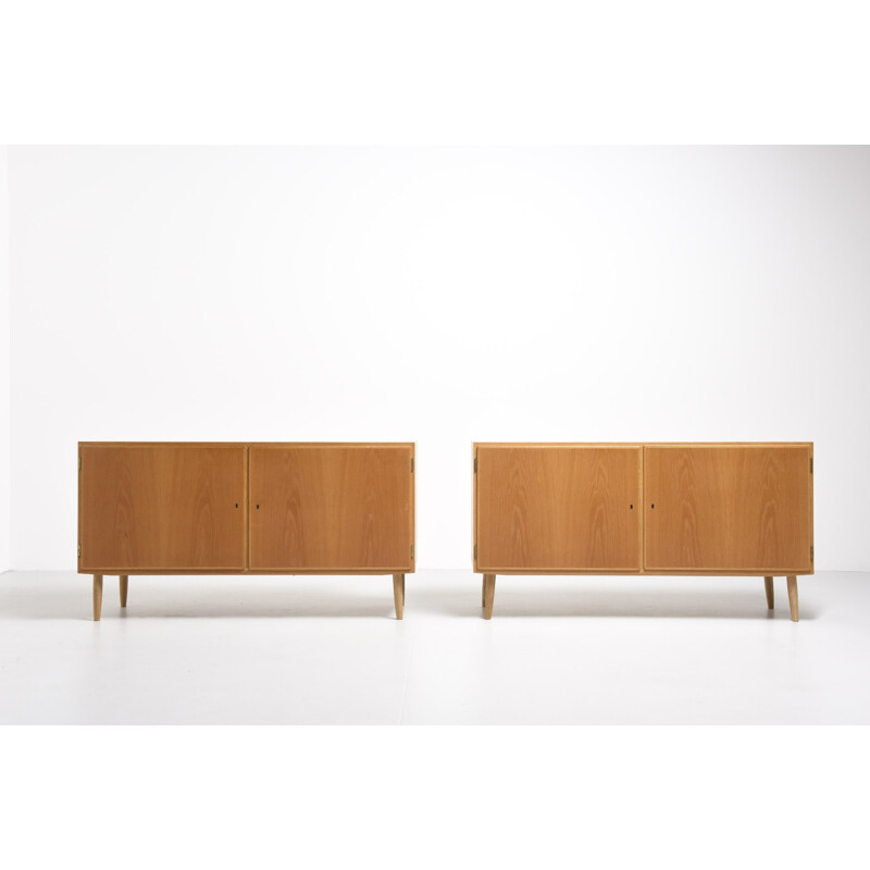 Set of 2 sideboard by Poul Hundevad for Hundevad Mobelfabrik - 1960s