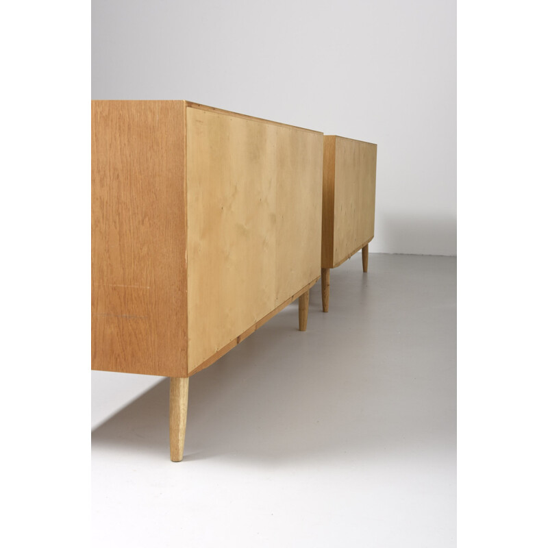 Set of 2 sideboard by Poul Hundevad for Hundevad Mobelfabrik - 1960s