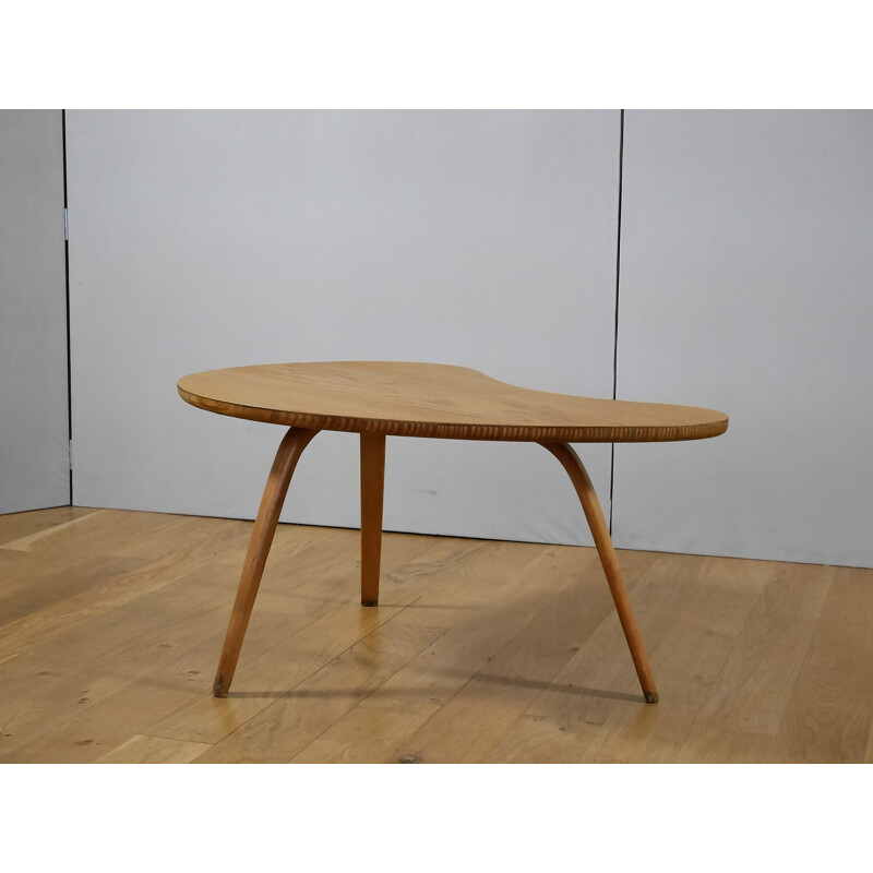 Tripod coffee table  by Hugues Steiner - 1950s