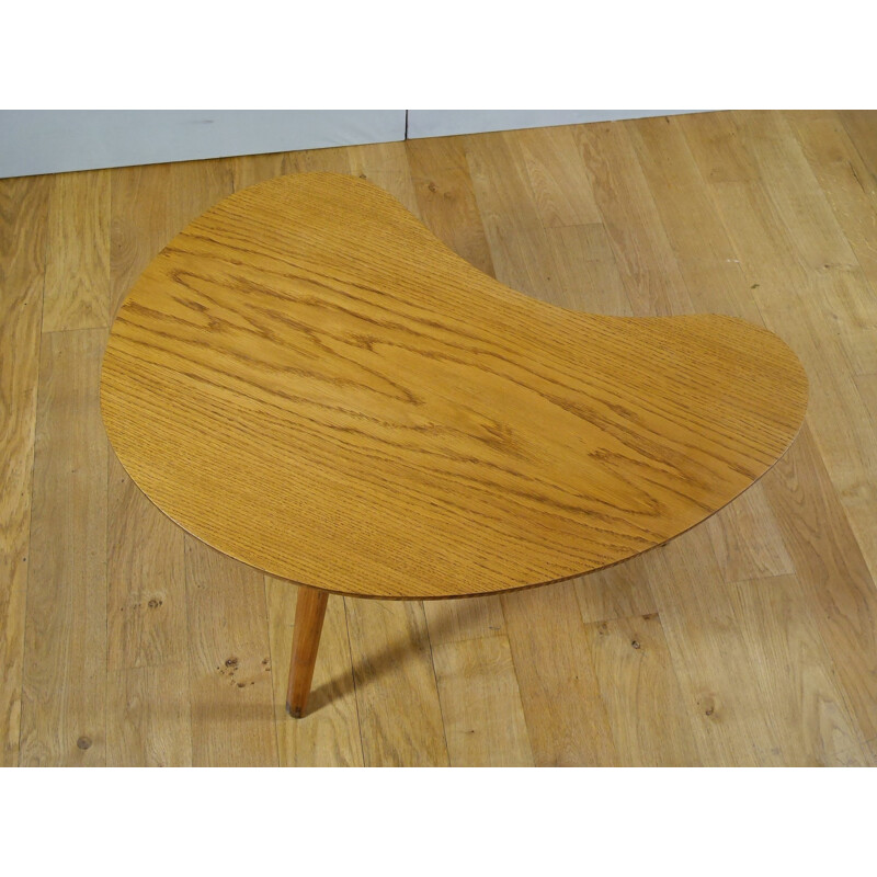 Tripod coffee table  by Hugues Steiner - 1950s