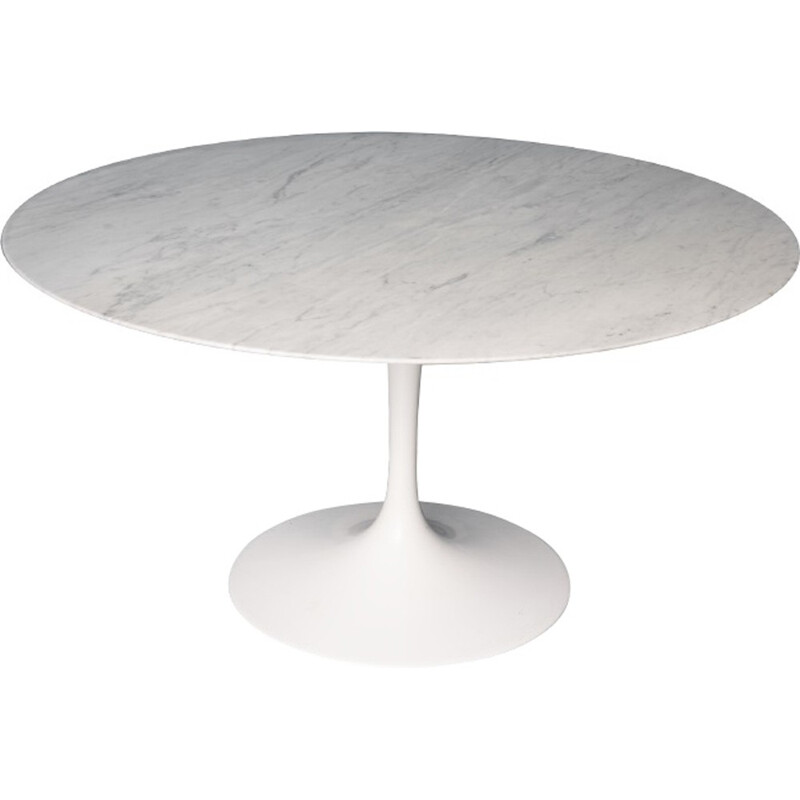 Round vintage Coffee Table by Saarinen pour Knoll - 1970s