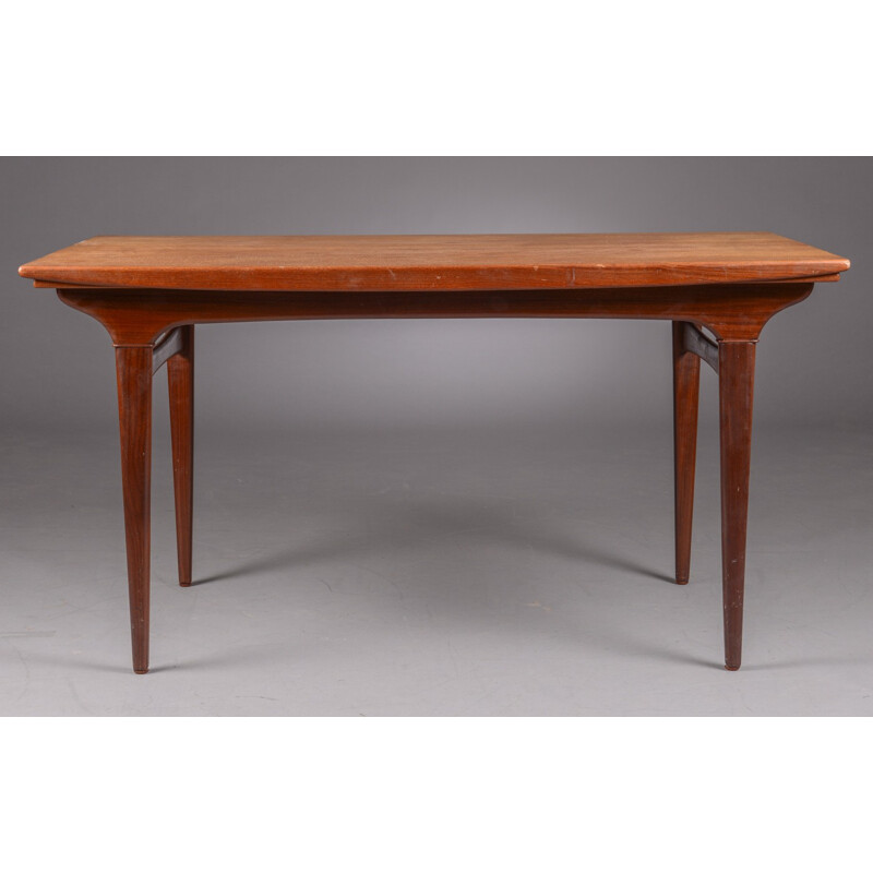 Table vintage scandinave en teck, Johannes ANDERSEN - années 60