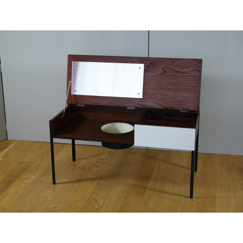 Rio rosewood vintage dressing table - 1950s