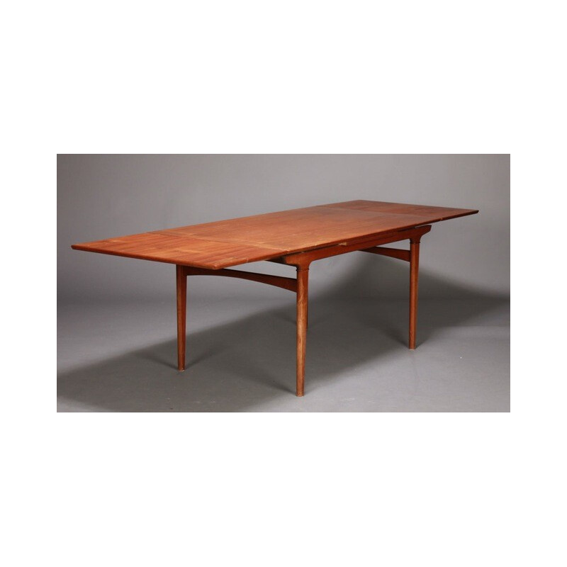 Vintage Scandinavian teak table, Johannes ANDERSEN - 1960s