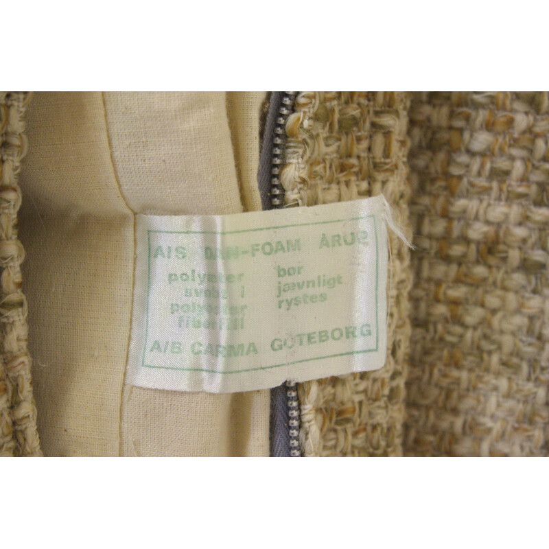 Paire de fauteuils en teck et en laine Komfort d'Arne Wahl Iversen - 1960