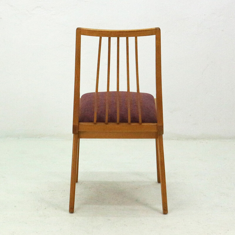 Paire de chaises vintage en frêne - 1950