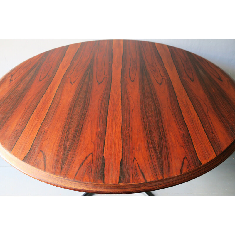 Vintage Rosewood Dining Table by Wilhelm Renz - 1960s