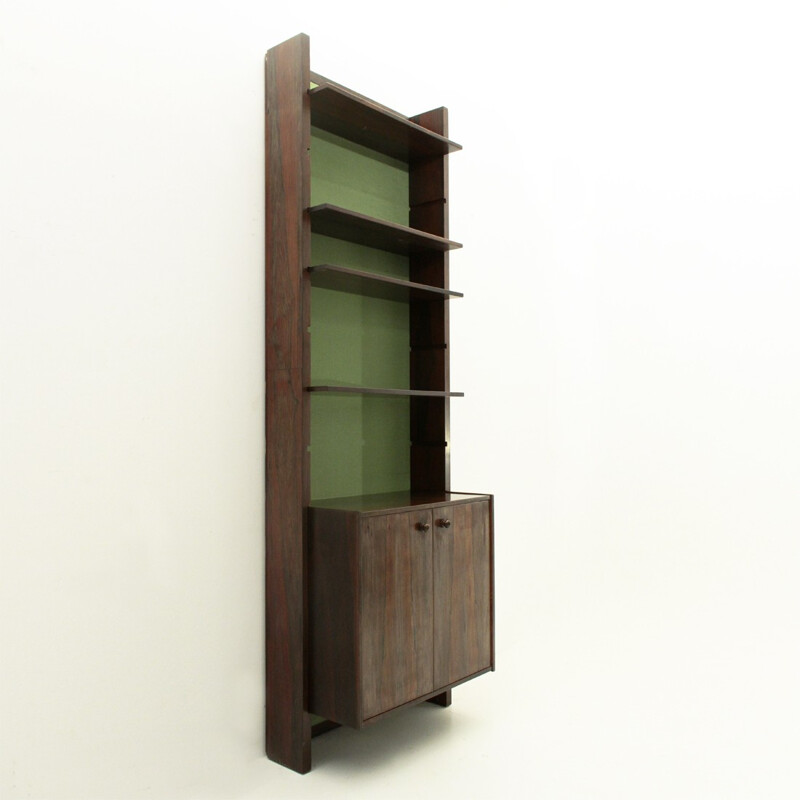 Italian rosewood wall unit - 1950s