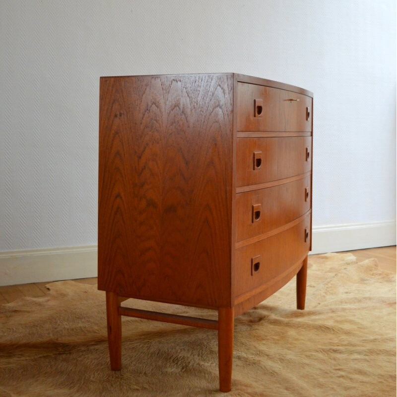 Mid-century teak 4 chest of drawers - 1960s