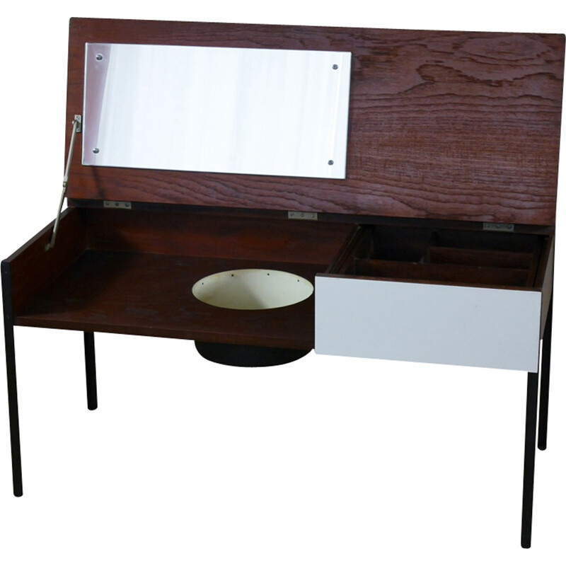 Rio rosewood vintage dressing table - 1950s