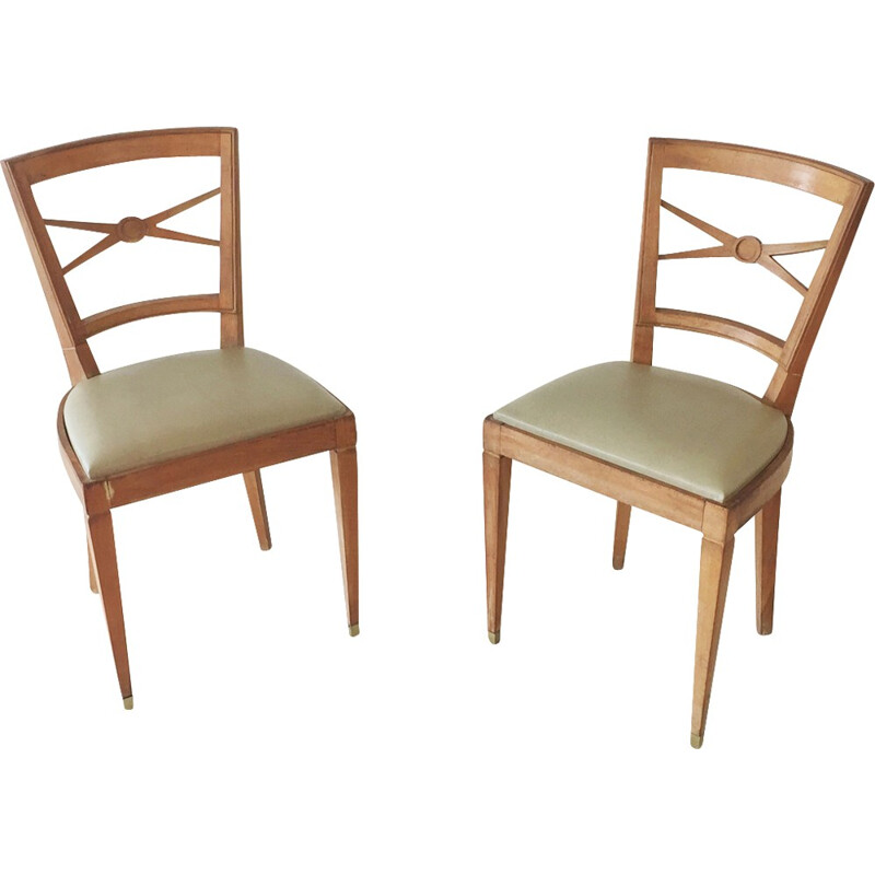 Paar Stühle aus Bergahornholz - 1940