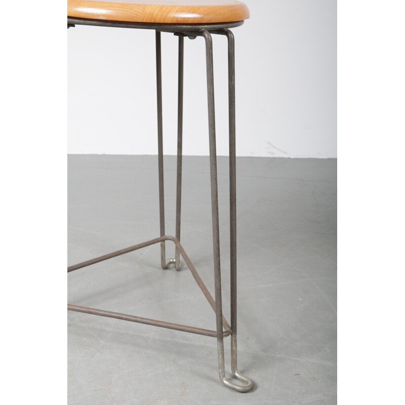 Dutch industrial stool for tomado - 1950s