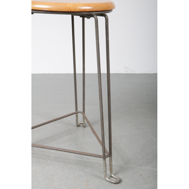 Dutch industrial stool for tomado - 1950s