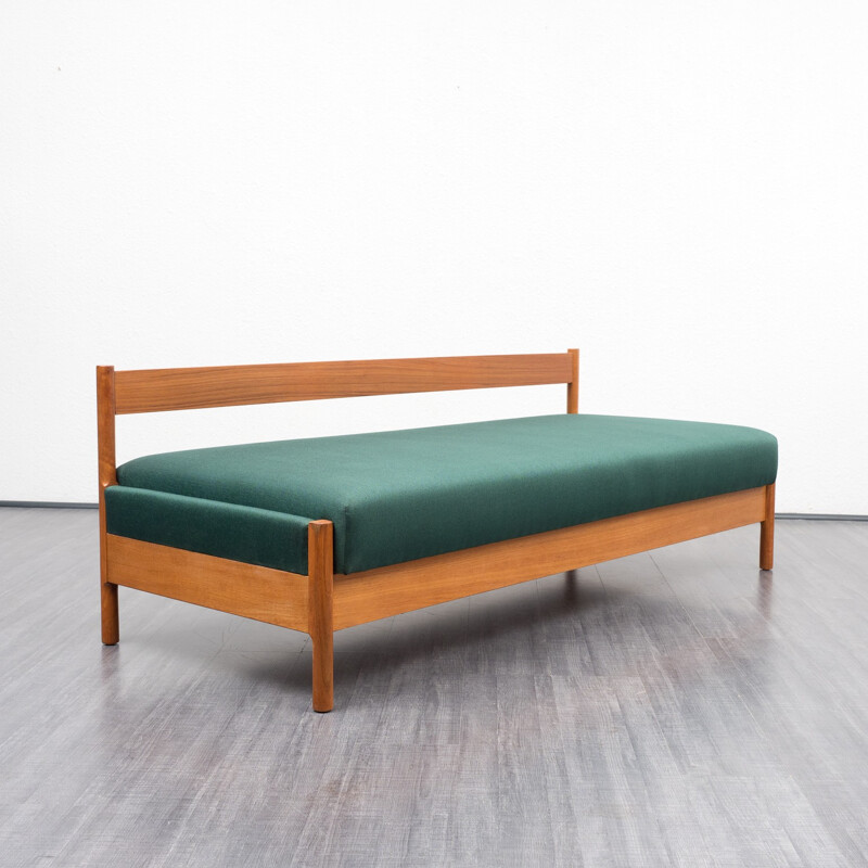 Vintage daybed sofa in teak - 1970s