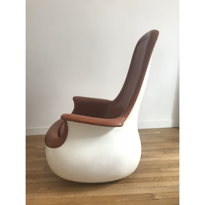 "Culbuto" vintage armchair by Marc Held for Knoll International - 1970s