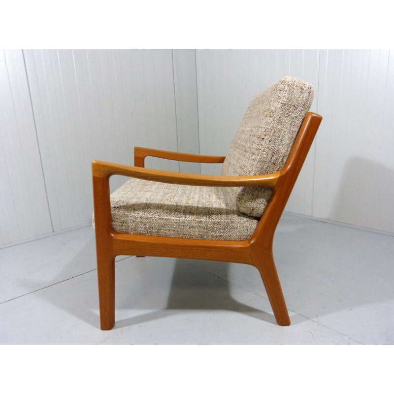 Easy Chair & Footstool Senator by Ole Wanscher - 1960s