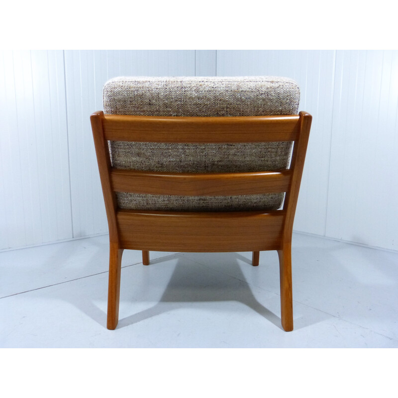 Easy Chair & Footstool Senator by Ole Wanscher - 1960s