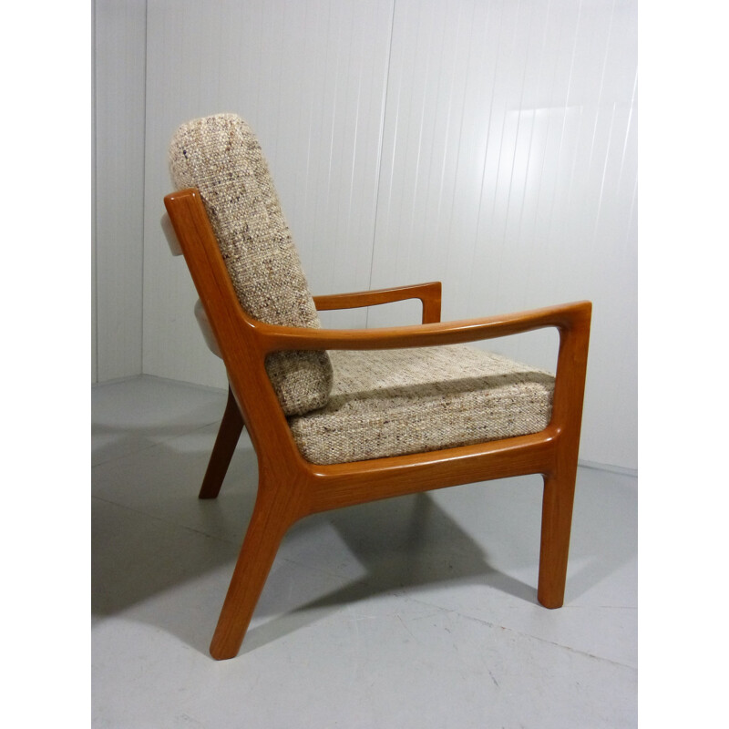 Pair of easy chairs model "Senator" by Ole Wanscher for Jeppesen - 1960s